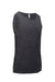 Threadfast Apparel 102C Mens Tank Top Black Flat Front