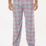 Boxercraft Mens Harley Flannel Pants w/ Pockets - Oxford Red Tomboy Plaid