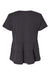 Boxercraft BW2401 Womens Willow Short Sleeve Crewneck T-Shirt Black Flat Back