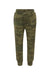 Independent Trading Co. PRM16PNT Youth Special Blend Sweatpants w/ Pockets Heather Forest Green Camo Flat Front