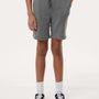 Independent Trading Co. Youth Special Blend Fleece Shorts w/ Pockets - Nickel Grey - NEW