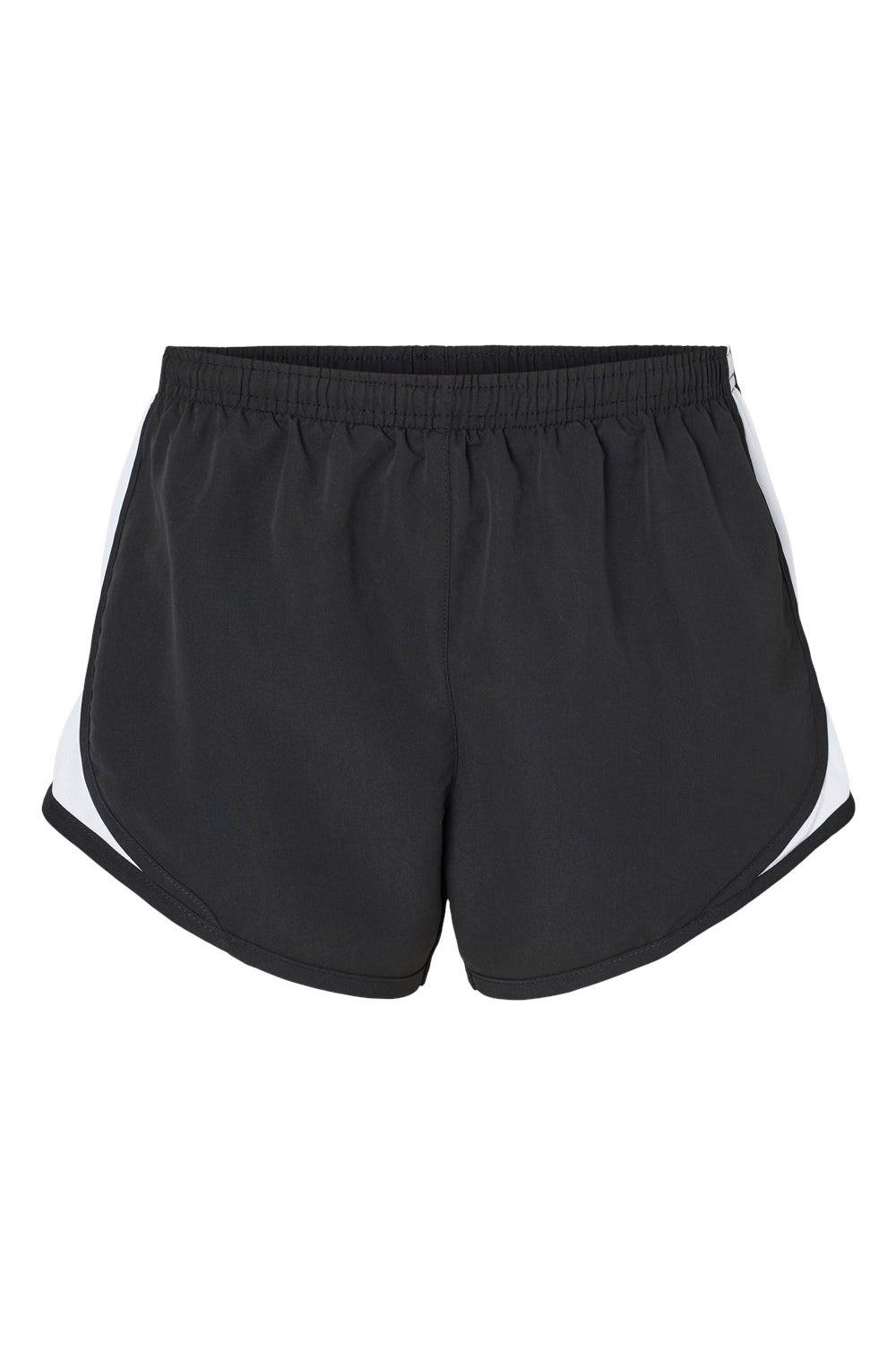 Boxercraft BW6102 Womens Sport Shorts Black Flat Front