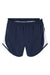 Boxercraft BW6102 Womens Sport Shorts Navy Blue Flat Front