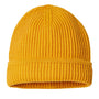 Atlantis Headwear Mens Sustainable Finish Edge Cuffed Beanie - Mustard Yellow - NEW