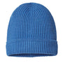 Atlantis Headwear Mens Sustainable Finish Edge Cuffed Beanie - Royal Blue - NEW