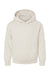 LAT 2296 Youth Fleece Hooded Sweatshirt Hoodie Heather Natural Flat Front