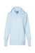 MV Sport W23720 Womens French Terry Hooded Sweatshirt Hoodie Arctic Blue Flat Front