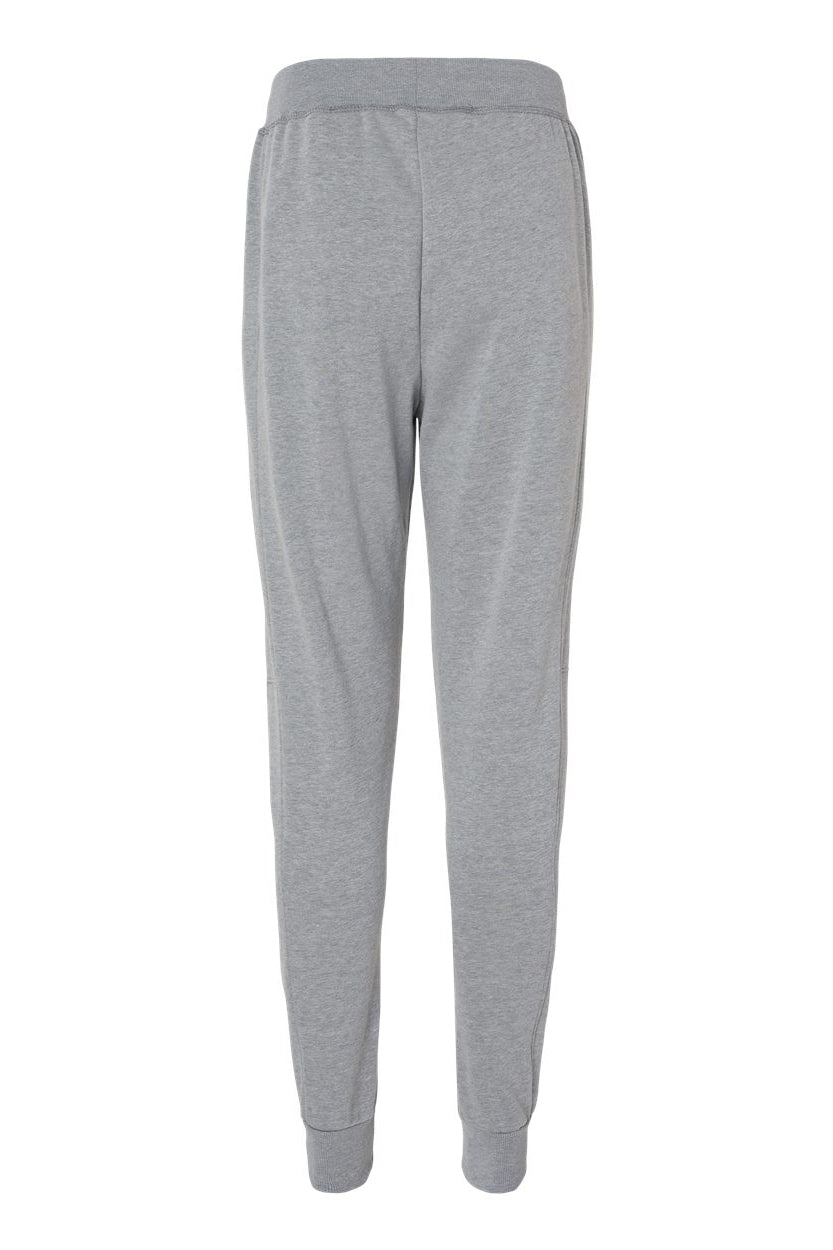 Augusta Sportswear 6868 Mens Eco Revive 3 Season Fleece Jogger Sweatpants w/ Pockets Heather Grey Flat Back