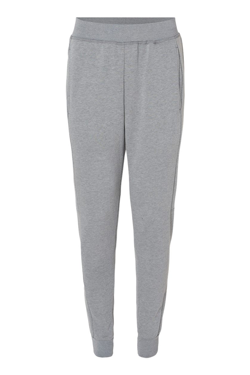 Augusta Sportswear 6868 Mens Eco Revive 3 Season Fleece Jogger Sweatpants w/ Pockets Heather Grey Flat Front