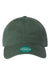 Legacy EZA Mens Relaxed Twill Dad Hat Dark Green Flat Front