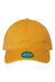 Legacy EZA Mens Relaxed Twill Dad Hat Mustard Yellow Flat Front