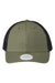 Legacy LPS Mens Lo Pro Snapback Trucker Hat Olive Green/Black Flat Front