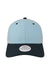 Legacy MPS Mens Mid Pro Snapback Trucker Hat Light Blue/Navy Blue/White Flat Front