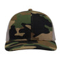 The Game Mens Everyday Camo Snapback Trucker Hat - Woodland/Khaki - NEW