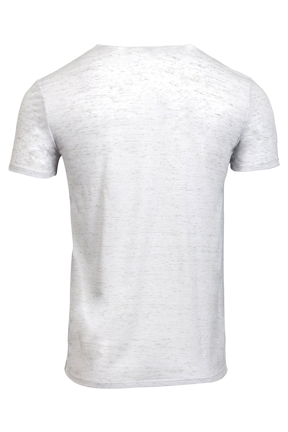 Threadfast Apparel 104A Mens Blizzard Jersey Short Sleeve Crewneck T-Shirt White Flat Back