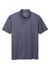 Port Authority K542 Mens Silk Touch Performance Moisture Wicking Short Sleeve Polo Shirt Heather Navy Blue Flat Front