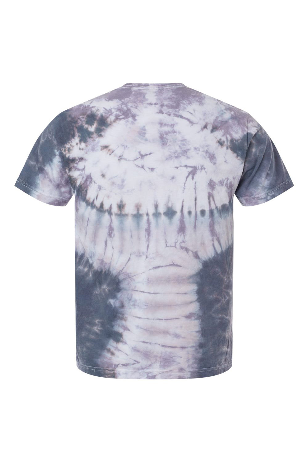 Dyenomite 640LM Mens LaMer Over Dyed Crinkle Tie Dyed Short Sleeve Crewneck T-Shirt Arctic Flat Back