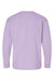 ComfortWash By Hanes GDH275 Youth Garment Dyed Long Sleeve Crewneck T-Shirt Future Lavender Purple Flat Back