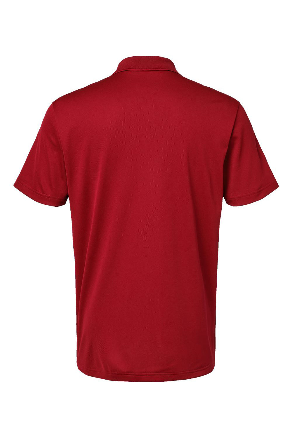 Adidas A430 Mens UV Protection Short Sleeve Polo Shirt Power Red Flat Back