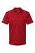 Adidas A430 Mens UV Protection Short Sleeve Polo Shirt Power Red Flat Front