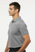 Adidas A580 Mens Micro Pique Short Sleeve Polo Shirt Grey Model Side