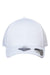 Atlantis Headwear JOSHUA Mens Sustainable Adjustable Hat White Flat Front