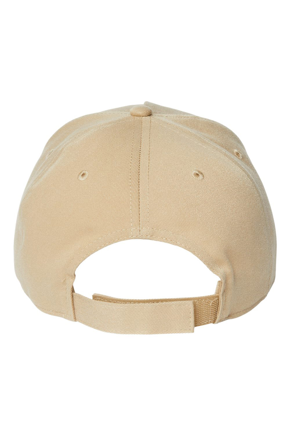 Atlantis Headwear FIJI Mens Sustainable Adjustable Hat Khaki Flat Back