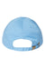 Atlantis Headwear FRASER Mens Sustainable Adjustable Dad Hat Columbia Blue Flat Back