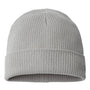 Atlantis Headwear Mens Sustainable Cuffed Beanie - Light Grey - NEW