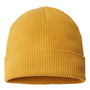 Atlantis Headwear Mens Sustainable Cuffed Beanie - Mustard Yellow - NEW