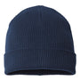 Atlantis Headwear Mens Sustainable Cuffed Beanie - Navy Blue - NEW