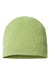 Atlantis Headwear YALA Mens Sustainable Beanie Leaf Green Flat Front