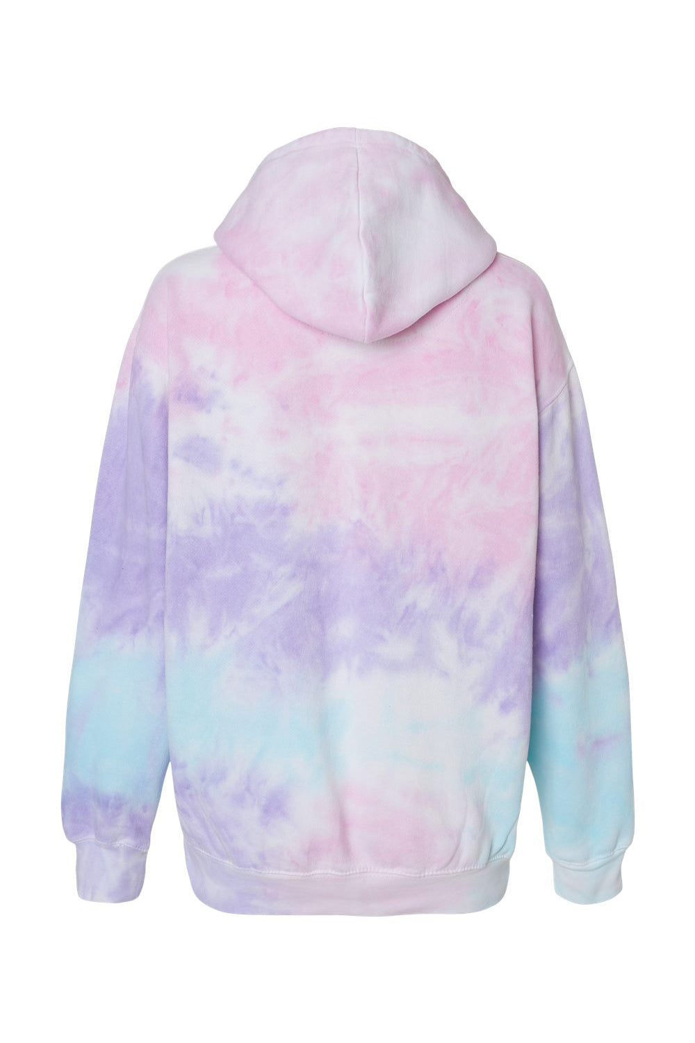 Colortone 8777 Mens Hooded Sweatshirt Hoodie Cotton Candy Flat Back