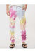 Colortone 8999 Mens Jogger Sweatpants w/ Pockets Desert Rose Model Front