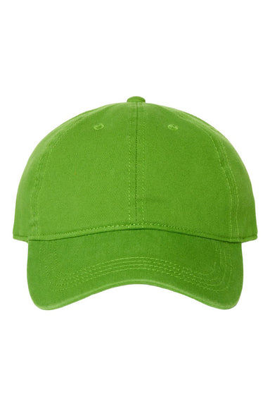Cap America i1002 Mens Relaxed Adjustable Dad Hat Irish Green Flat Front