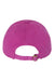 Cap America i1002 Mens Relaxed Adjustable Dad Hat Plum Flat Back