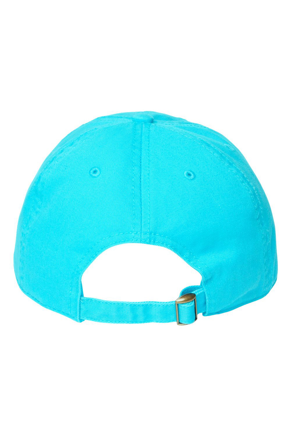 Cap America i1002 Mens Relaxed Adjustable Dad Hat Scuba Blue Flat Back