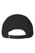 Adidas A605S Mens Sustainable Performance Moisture Wicking Snapback Hat Black Flat Back