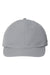 Adidas A605S Mens Sustainable Performance Moisture Wicking Snapback Hat Grey Flat Front