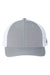 Adidas A627S Mens Sustainable Moisture Wicking Snapback Trucker Hat Grey Flat Front