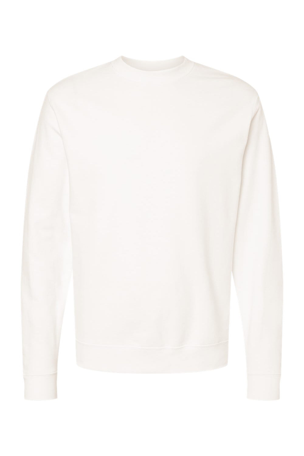 Independent Trading Co. SS3000 Mens Crewneck Sweatshirt Bone Flat Front