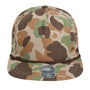 Imperial Mens The Aloha Rope Moisture Wicking Adjustable Hat - Frog Skin Camo/Brown