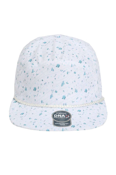 Imperial DNA010 Mens The Aloha Rope Hat Winter Blue Flat Front