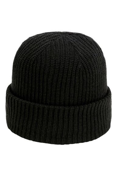 Imperial 6020 Mens The Mogul Cuffed Beanie Black Flat Front