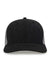 The Game GB452E Mens Everyday Trucker Hat Heather Dark Grey Flat Front