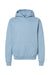 Gildan SF500B Youth Softstyle Hooded Sweatshirt Hoodie w/ Pouch Pocket Stone Blue Flat Front