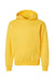 Gildan SF500B Youth Softstyle Hooded Sweatshirt Hoodie w/ Pouch Pocket Daisy Yellow Flat Front