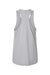 Gildan 67200L Womens Softstyle CVC Racerback Tank Top Cement Grey Flat Back