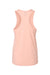 Gildan 67200L Womens Softstyle CVC Racerback Tank Top Dusty Rose Pink Flat Back