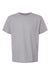 Gildan 67000B Youth Softstyle CVC Short Sleeve Crewneck T-Shirt Cement Grey Flat Front